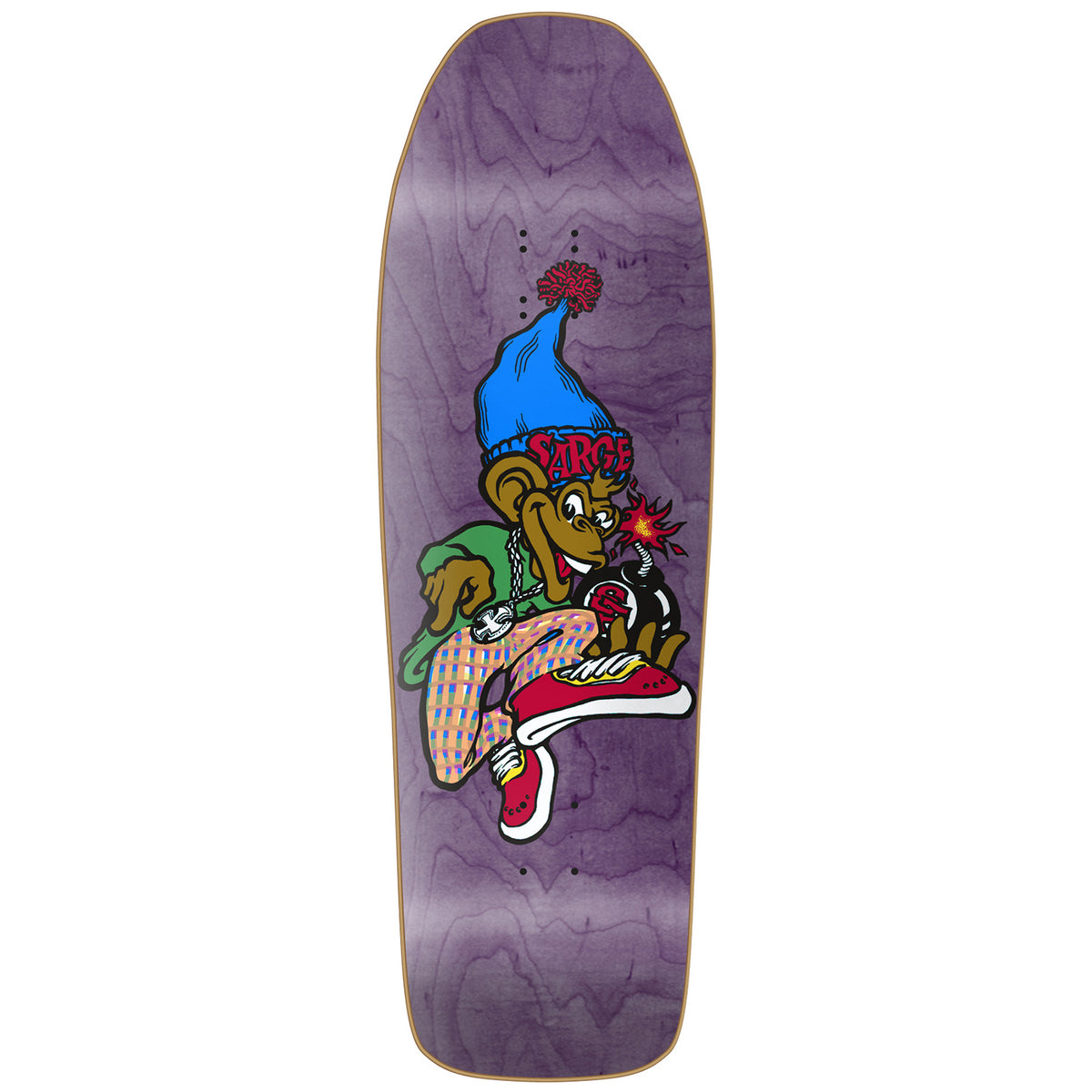 New Deal Sargent Monkey Bomber HT 9.625 Skateboard Deck