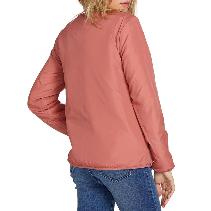 Volcom Reversible Polar Jacket - Women's Mauve