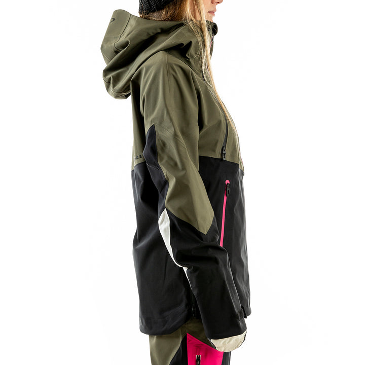 Oakley Phoenix 2.0 Shell 3L 15K Jacket - Women's Dark Brush