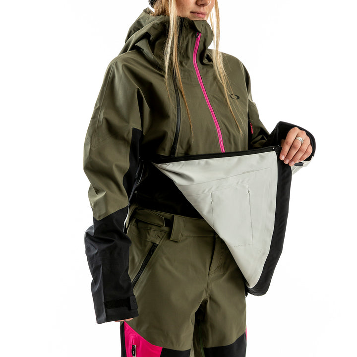 Oakley Phoenix 2.0 Shell 3L 15K Jacket - Women's Dark Brush