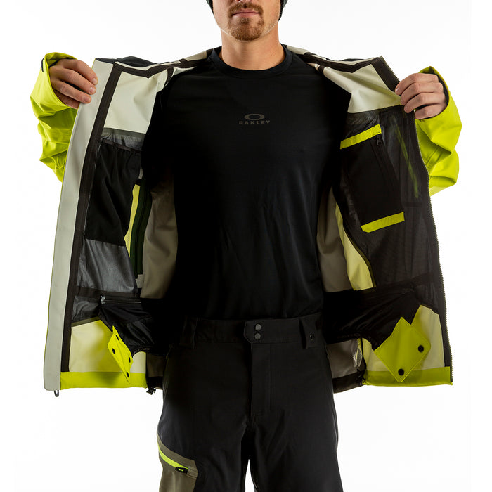 Oakley Timber 2.0 Shell 3L Jacket Sulphur