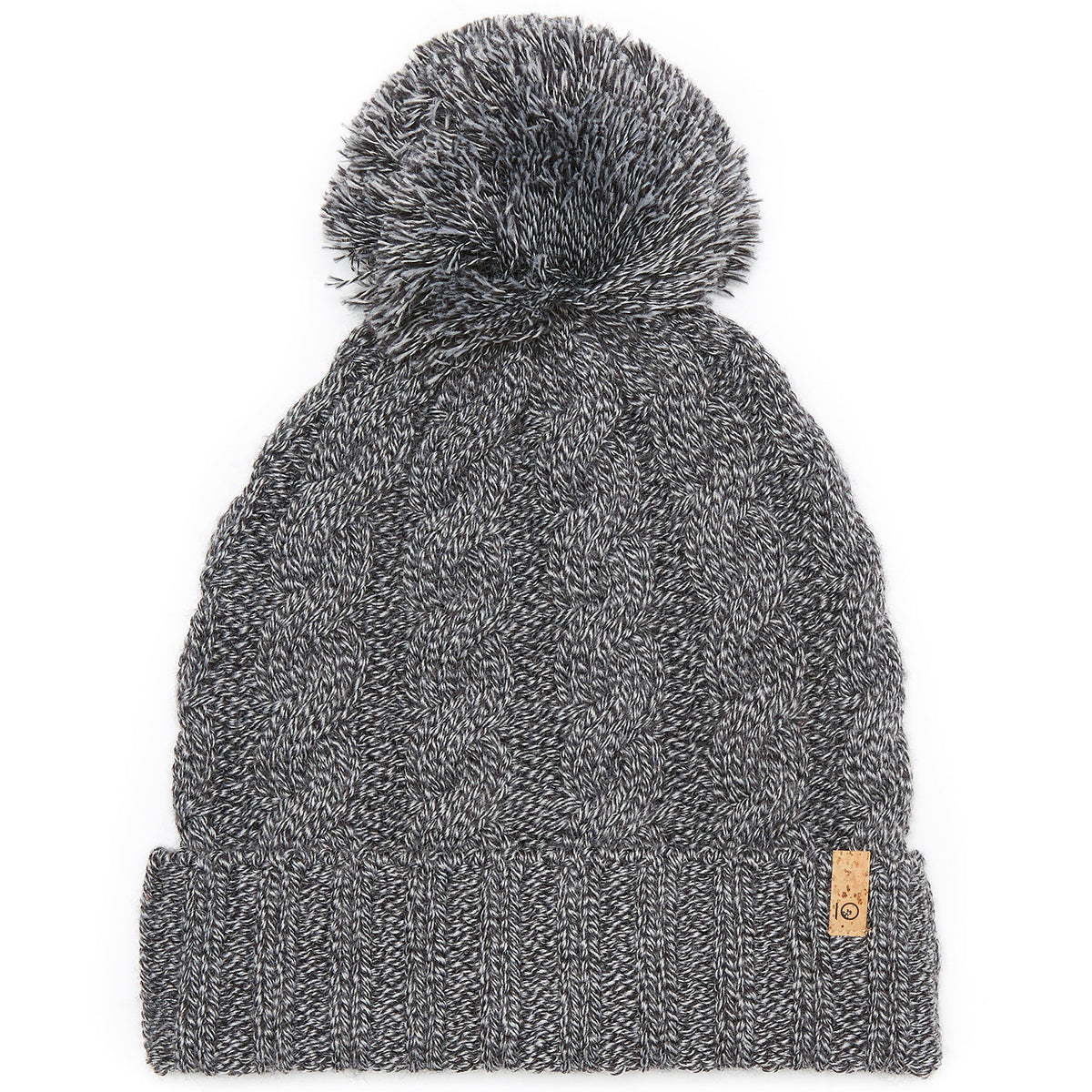 Tentree Atlin Pom Beanie - Women's Meteorite Black Marled