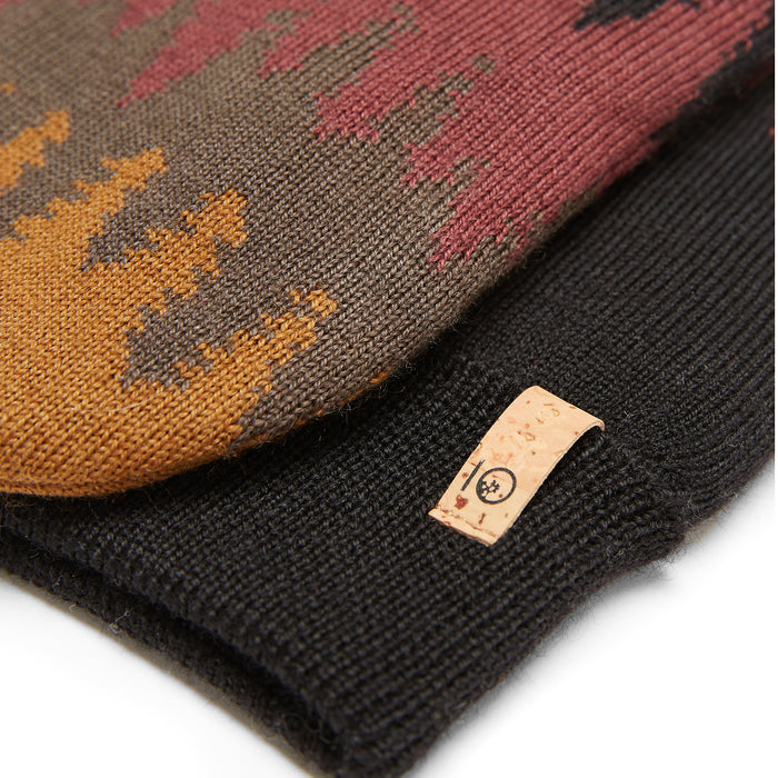 Tentree Purcell Mittens Bark Brown Juniper