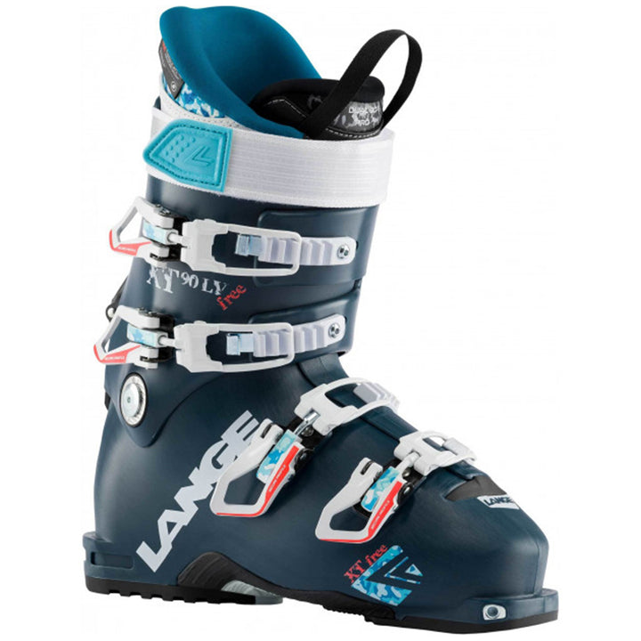 Lange XT Free 90 W LV Alpine Touring Ski Boots - Women's 2020 Petrol