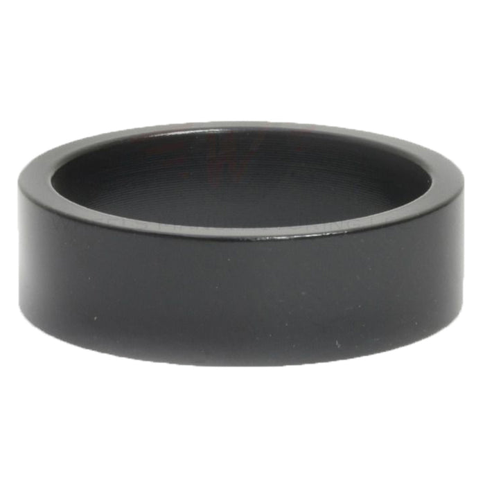 Wheels Manufacturing 1 1/8" x 10mm Aluminum Headset Spacers - Bag of 5 Black