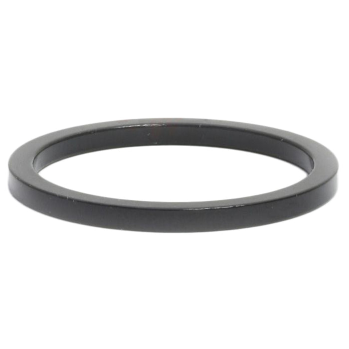 Wheels Manufacturing 1 1/8" x 2.5mm Aluminum Headset Spacers - Bag of 5 Black