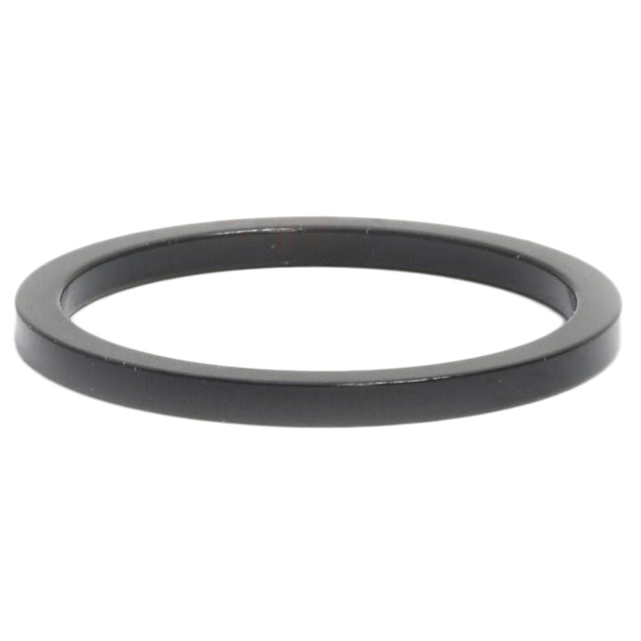 Wheels Manufacturing 1 1/8" x 2.5mm Aluminum Headset Spacers - Bag of 5 Black