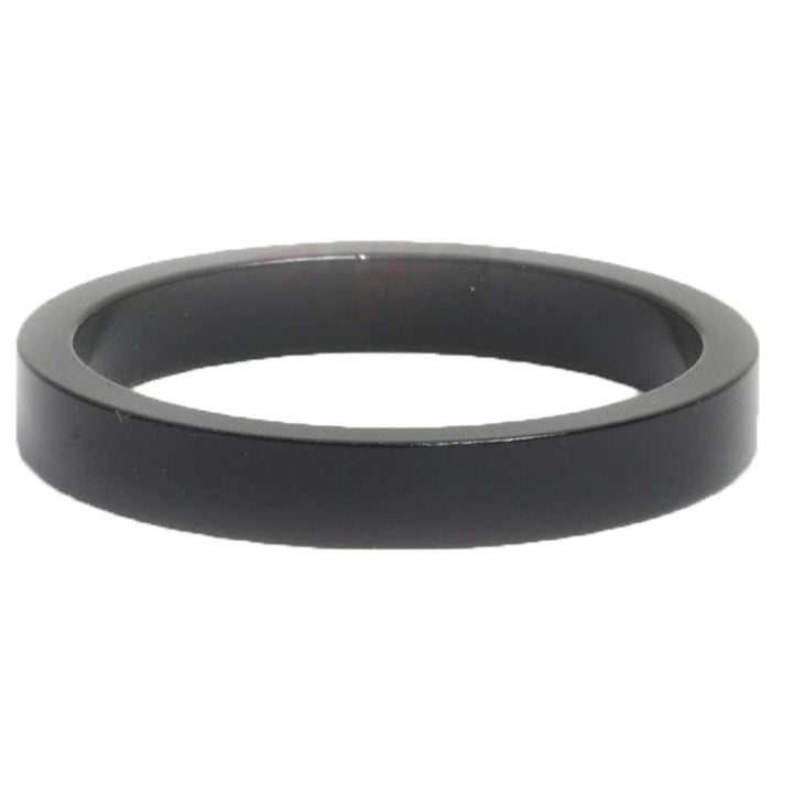 Wheels Manufacturing 1 1/8" x 5mm Aluminum Headset Spacers - Bag of 5 Black