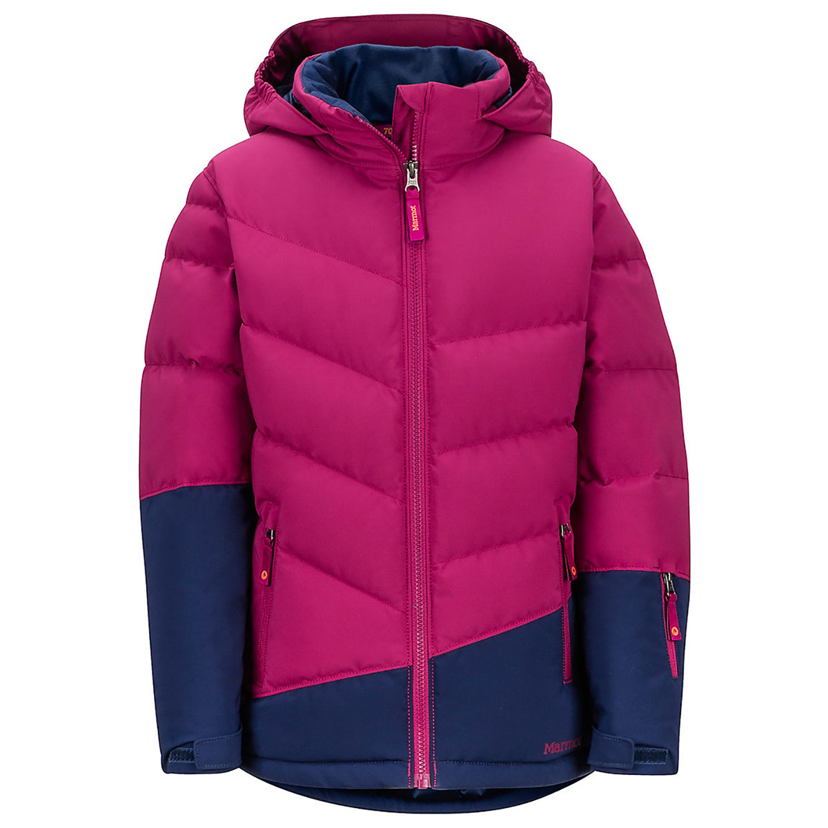 Marmot Slingshot Jacket - Girls' Purple Berry/Arctic Navy