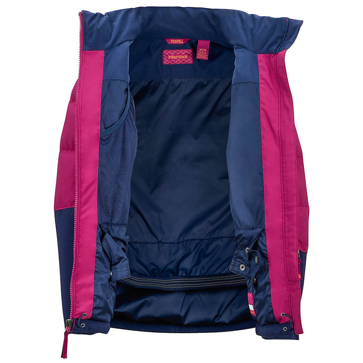 Marmot Slingshot Jacket - Girls' Purple Berry/Arctic Navy