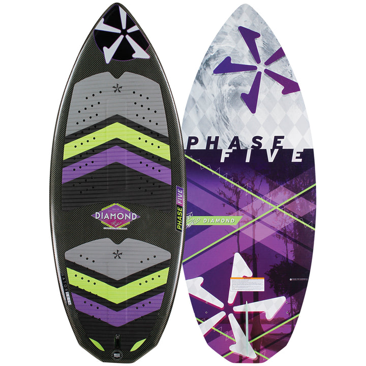 Phase Five Diamond Turbo Wakesurf Board 2020