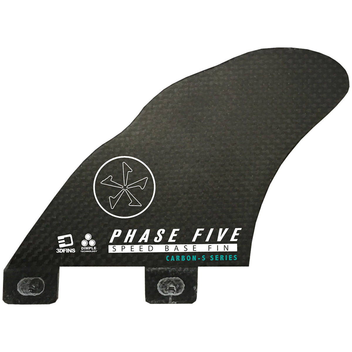 Phase Five 3D Speed Base Carbon Twin Fin Set