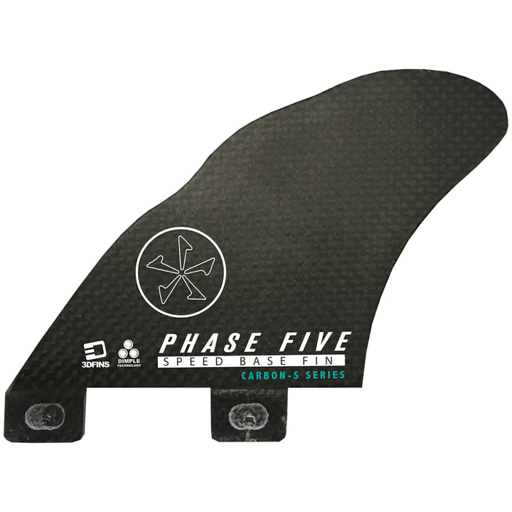 Phase Five 3D Speed Base Carbon Twin Fin Set