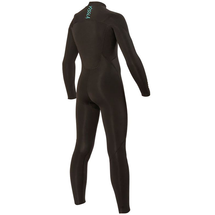 Vissla 4/3 7 Seas Chest Zip Wetsuit - Boys' Black