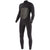 Vissla North Seas 3/2 Chest Zip Wetsuit Black