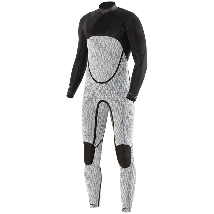 Vissla North Seas 3/2 Chest Zip Wetsuit Black