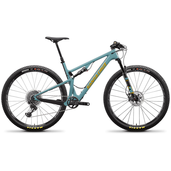 Santa Cruz Bicycles Blur X01 Trail Complete Mountain Bike 2020 Gloss Aqua