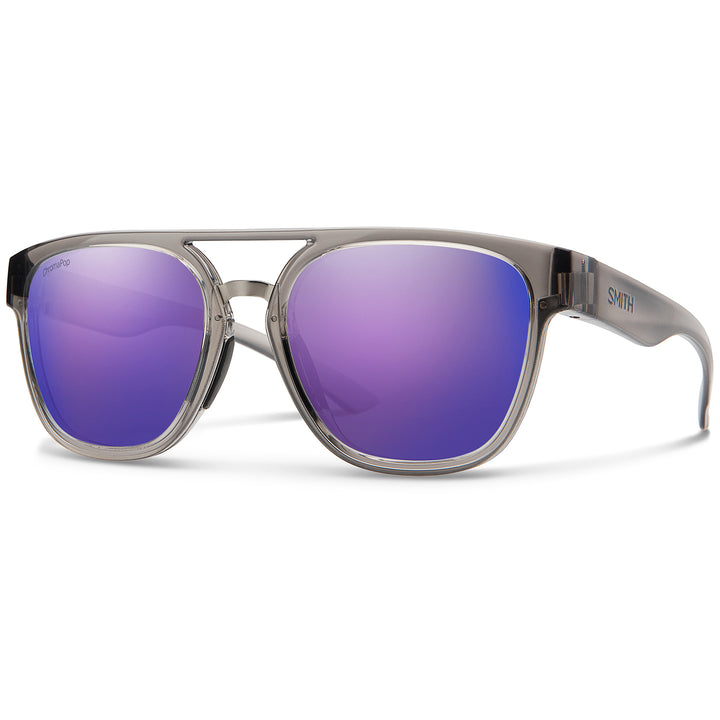 Smith Agency Sunglasses Cloud/ChromaPop Violet Mirror