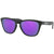 Oakley Frogskins Sunglasses Matte Black/Prizm Violet