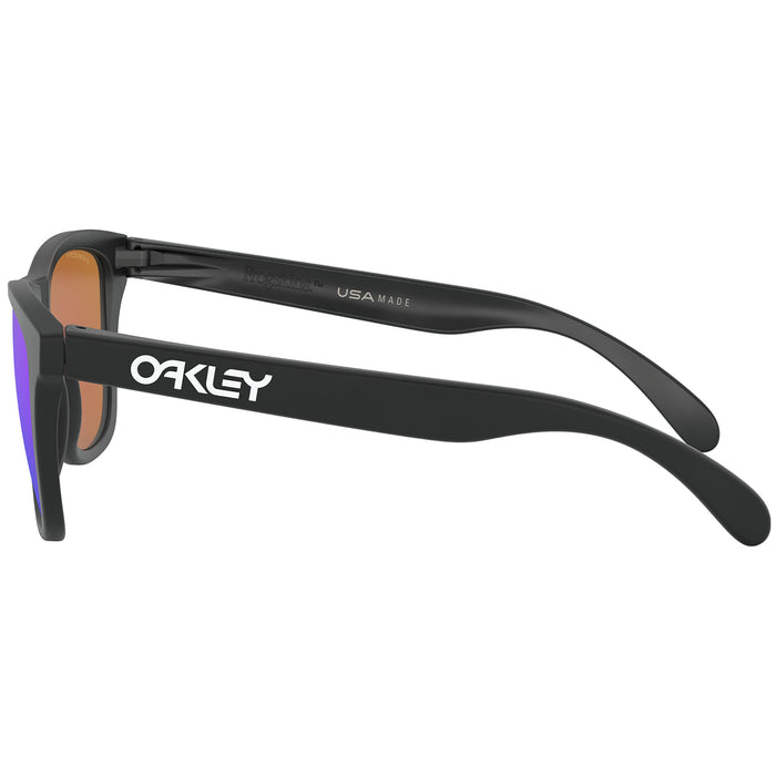 Oakley Frogskins Sunglasses Matte Black/Prizm Violet
