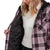 Volcom Hooded Flannel Jacket - Women's Purple Haze