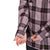 Volcom Hooded Flannel Jacket - Women's Purple Haze