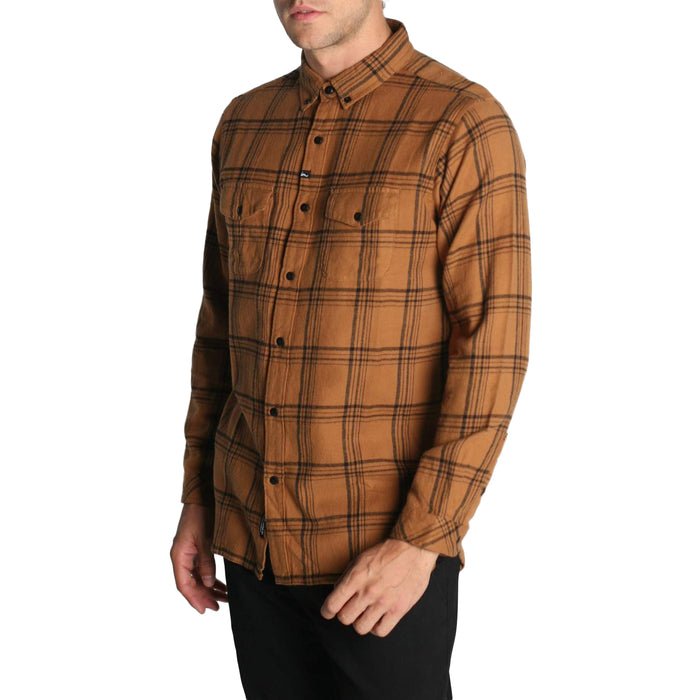 Imperial Motion Pacific Long-Sleeve Flannel Tobacco