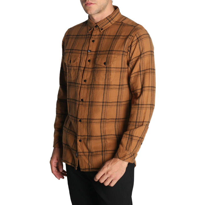 Imperial Motion Pacific Long-Sleeve Flannel Tobacco