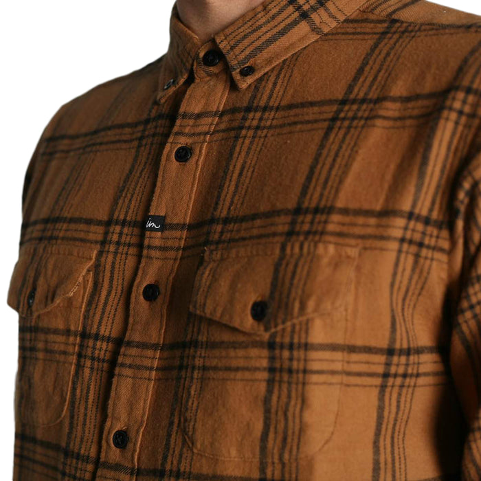 Imperial Motion Pacific Long-Sleeve Flannel Tobacco