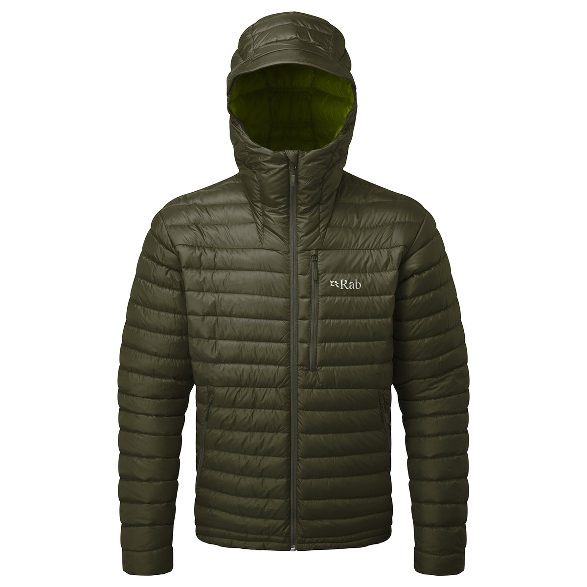 Rab® Microlight Alpine Jacket - Women's Army/Cactus