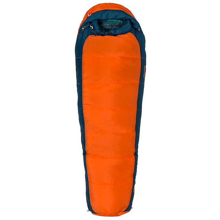 Marmot Banzai Trestles 35 Sleeping Bag - Little Kids' Mandaring Orange/Denim