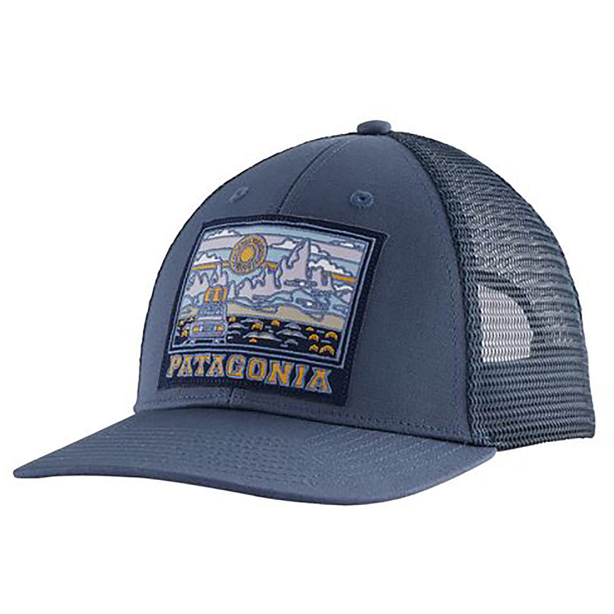 Patagonia Summit Road LoPro Trucker Hat Dolomite Blue