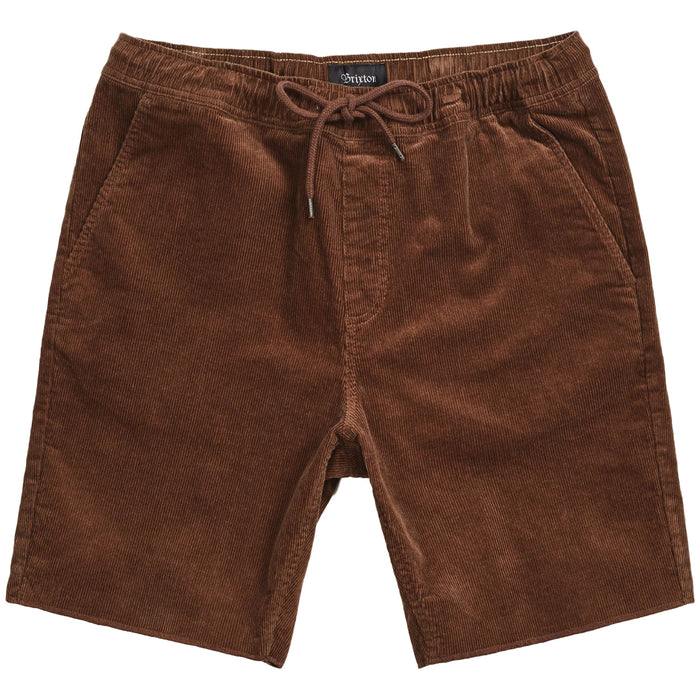 Brixton Madrid II Hemmed Shorts Washed Brick