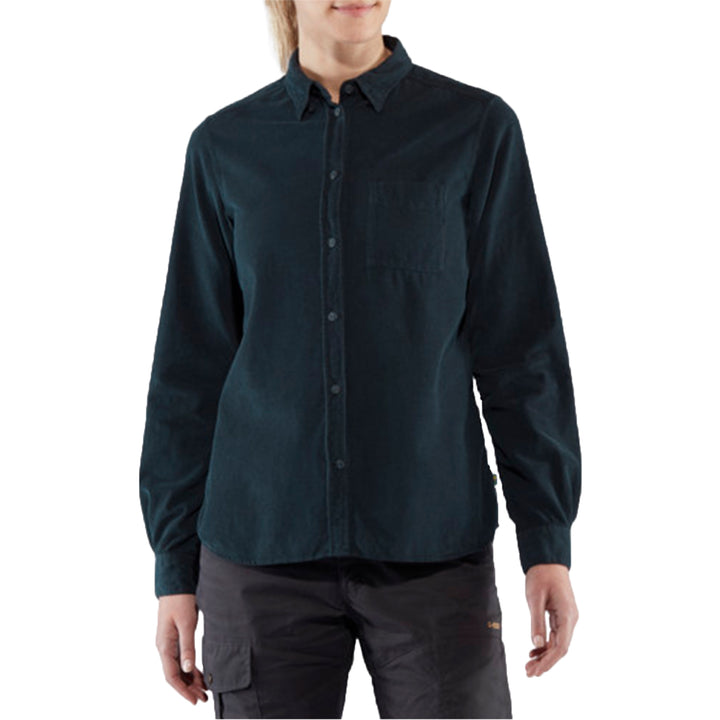 Fjallraven Övik Cord Shirt - Women's Dark Navy