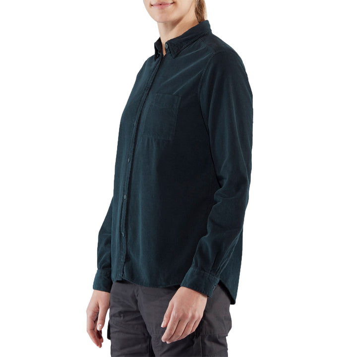 Fjallraven Övik Cord Shirt - Women's Dark Navy