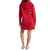 Vans Shine It Hoodie Dress - Women's Chili Pepper