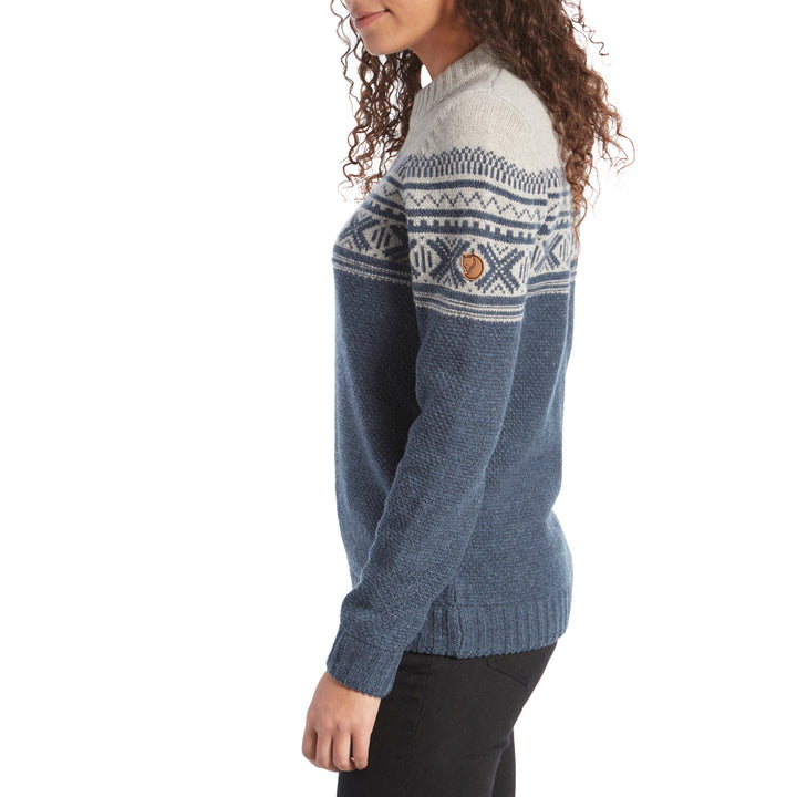 Fjallraven Övik Scandinavian Sweater - Women's Navy