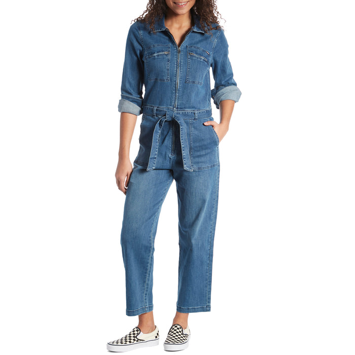 Volcom Fix It Boiler Jumpsuit - Women's Laguna Blue