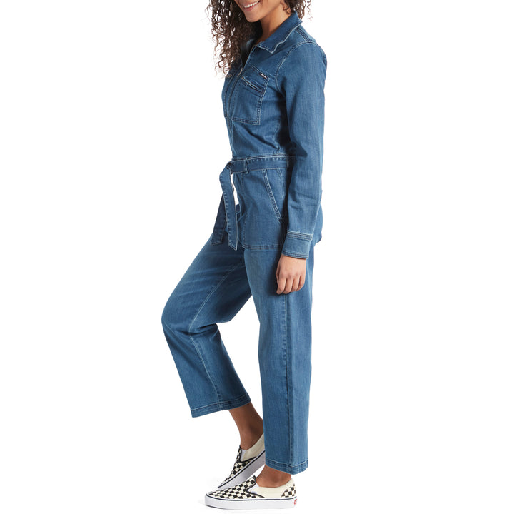 Volcom Fix It Boiler Jumpsuit - Women's Laguna Blue
