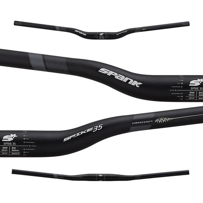 Spank Spike 35 Vibrocore Handlebar Black