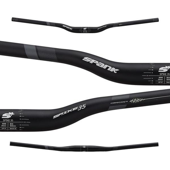Spank Spike 35 Vibrocore Handlebar Black