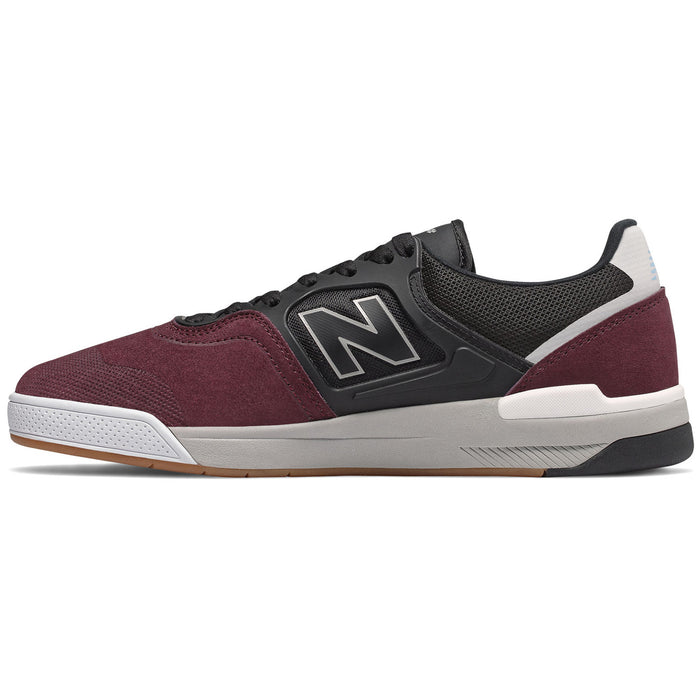 New Balance Numeric 913 Shoes Burgundy/White