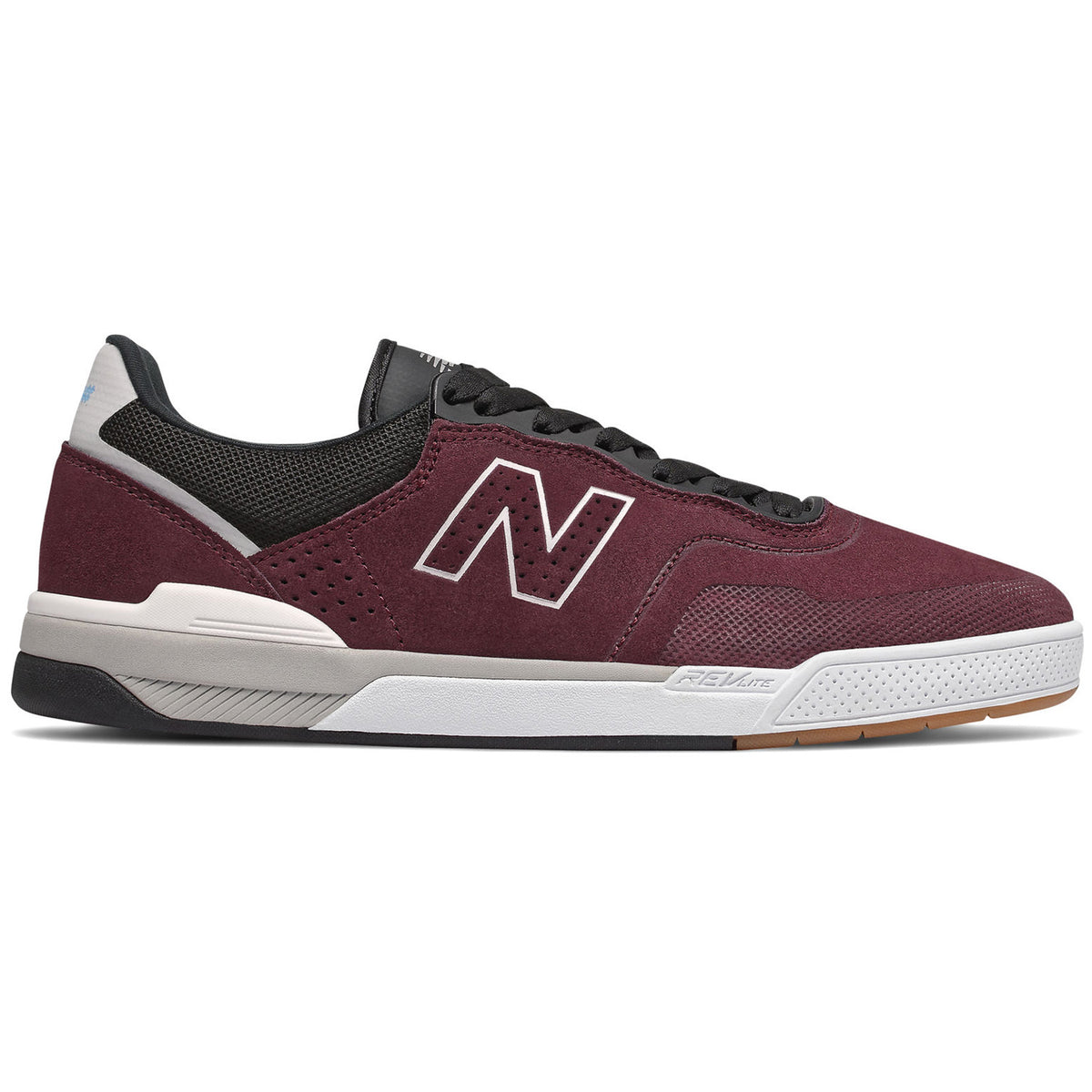 New Balance Numeric 913 Shoes Burgundy/White