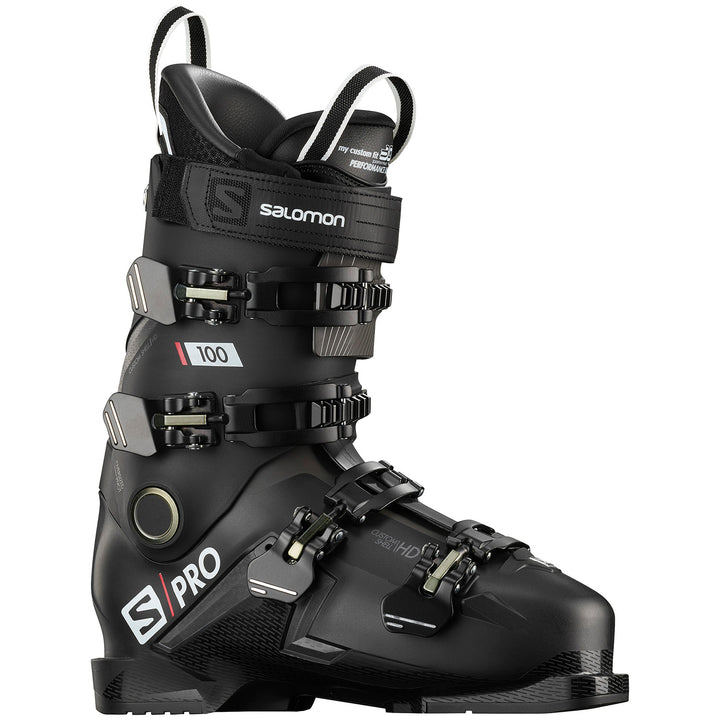 Salomon S/Pro 100 Ski Boots 2021 Black/Beluga/Red