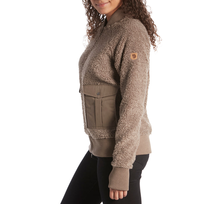 Fjallraven Greenland Pile Fleece Jacket - Women's Taupe