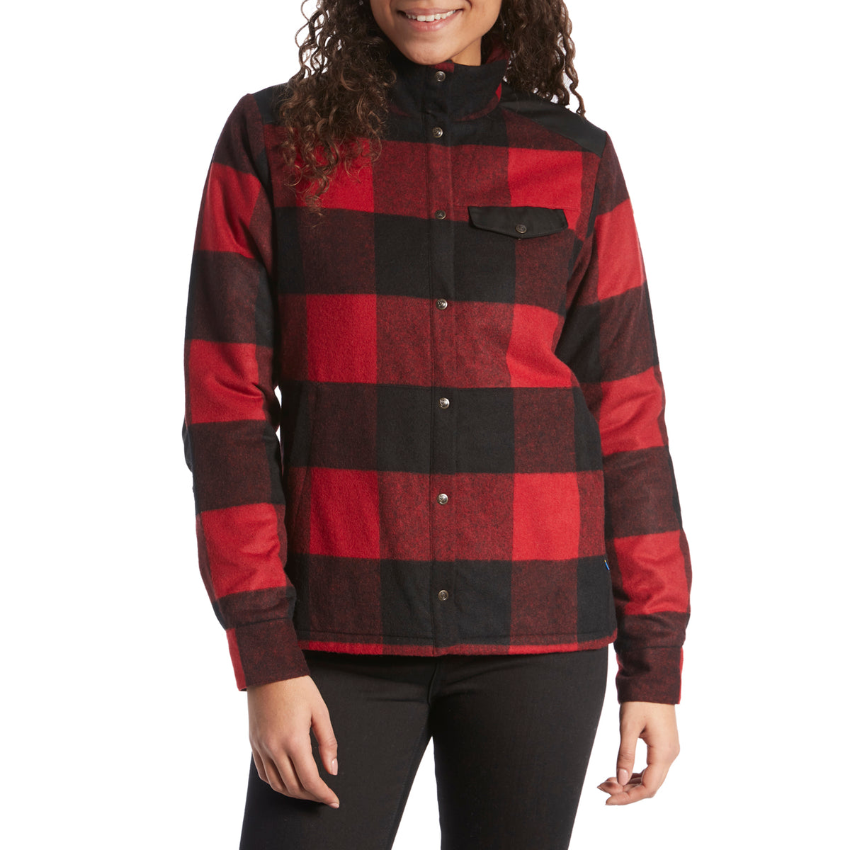 Fjallraven Canada Wool Padded Jacket - Women's Red