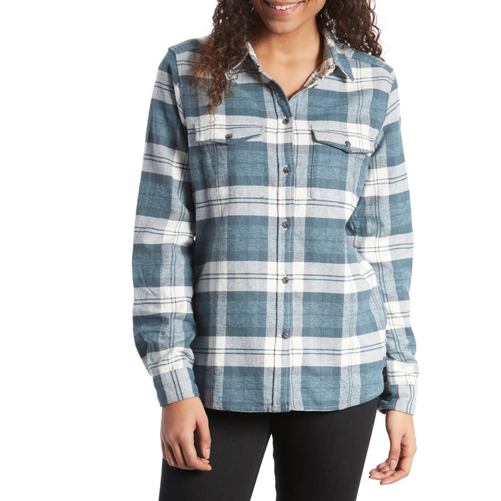 Fjallraven Övik Heavy Flannel Shirt - Women's Dusk