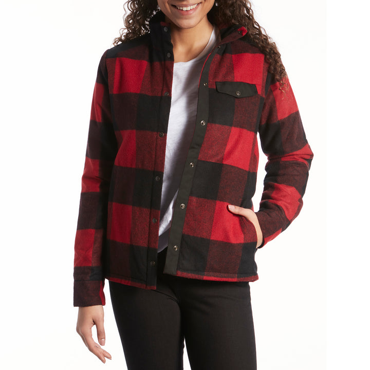 Fjallraven Canada Wool Padded Jacket - Women's Red