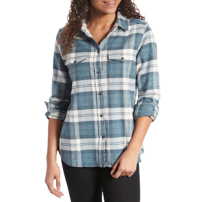 Fjallraven Övik Heavy Flannel Shirt - Women's Dusk