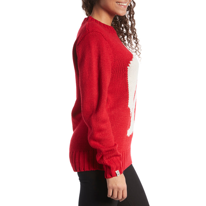 Airblaster Sassy Sweater Red